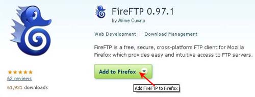 FireFTP Firefox Add-on